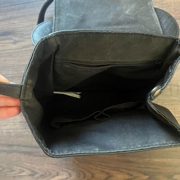 Disney Parks Mickey Mouse Mini Black White & Silver Backpack - Picture 6 of 6